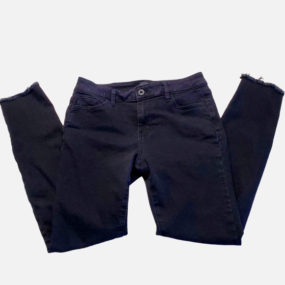 Special A Los Angeles Women's Jeans Frayed Hem/ Stretch 5-Pocket Size 9 Jr - Picture 1 of 13